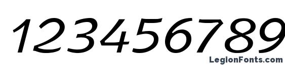 Arbat Font, Number Fonts