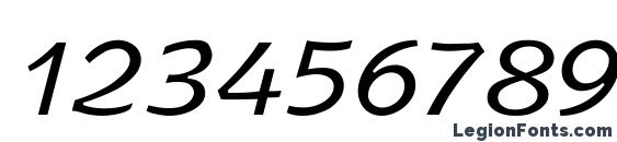 Arbatc Font, Number Fonts