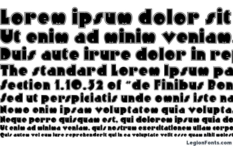 specimens Arbuckle Inline NF font, sample Arbuckle Inline NF font, an example of writing Arbuckle Inline NF font, review Arbuckle Inline NF font, preview Arbuckle Inline NF font, Arbuckle Inline NF font