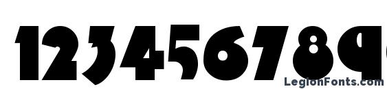 ArbuckleFat Font, Number Fonts