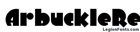 ArbuckleRemix font, free ArbuckleRemix font, preview ArbuckleRemix font