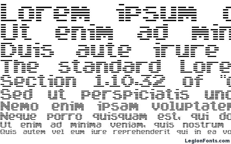 specimens Arcade Classic font, sample Arcade Classic font, an example of writing Arcade Classic font, review Arcade Classic font, preview Arcade Classic font, Arcade Classic font