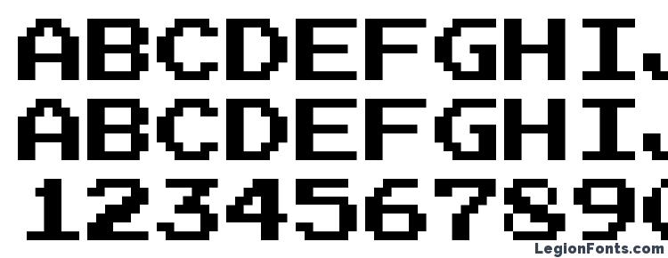 glyphs Arcade normal font, сharacters Arcade normal font, symbols Arcade normal font, character map Arcade normal font, preview Arcade normal font, abc Arcade normal font, Arcade normal font