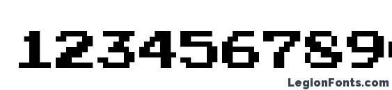 ArcadeClassic Font, Number Fonts