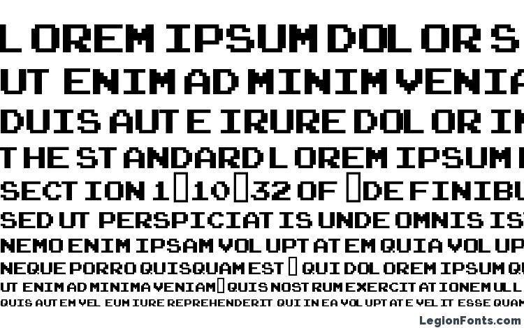 specimens ArcadeClassic font, sample ArcadeClassic font, an example of writing ArcadeClassic font, review ArcadeClassic font, preview ArcadeClassic font, ArcadeClassic font