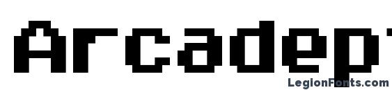 шрифт Arcadepix, бесплатный шрифт Arcadepix, предварительный просмотр шрифта Arcadepix