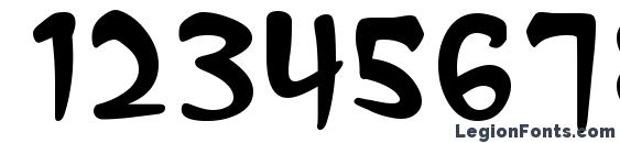 Arcanum Font, Number Fonts