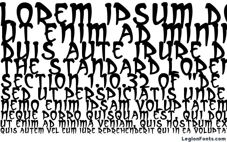 specimens Arcanum font, sample Arcanum font, an example of writing Arcanum font, review Arcanum font, preview Arcanum font, Arcanum font