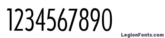 Archie Regular DB Font, Number Fonts