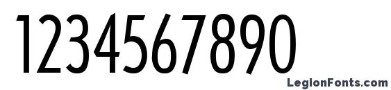 Arcitectura Font, Number Fonts