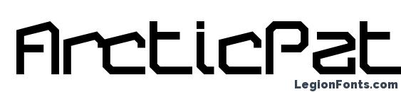 Шрифт ArcticPatrol Ultra
