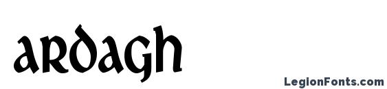 Ardagh font, free Ardagh font, preview Ardagh font