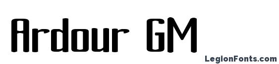 Ardour GM font, free Ardour GM font, preview Ardour GM font