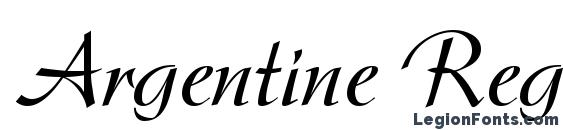 Argentine Regular Font