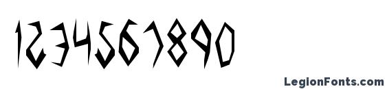 Argosy the Second Font, Number Fonts