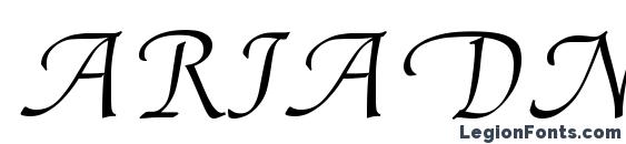 шрифт Ariadne Roman, бесплатный шрифт Ariadne Roman, предварительный просмотр шрифта Ariadne Roman