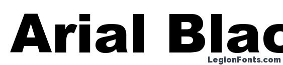 шрифт Arial Black, бесплатный шрифт Arial Black, предварительный просмотр шрифта Arial Black