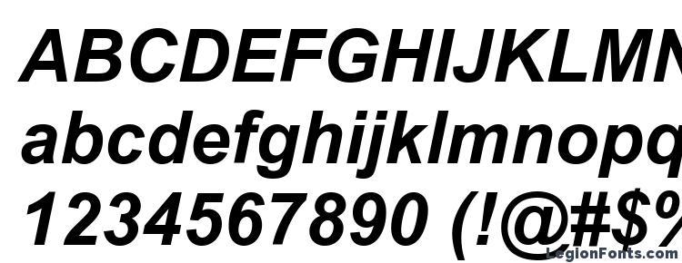 glyphs Arial Bold Italic font, сharacters Arial Bold Italic font, symbols Arial Bold Italic font, character map Arial Bold Italic font, preview Arial Bold Italic font, abc Arial Bold Italic font, Arial Bold Italic font