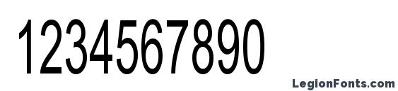 Arial Cyr60 Font, Number Fonts