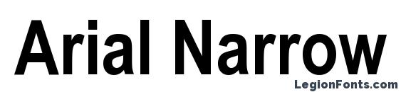 Arial Narrow Полужирный font, free Arial Narrow Полужирный font, preview Arial Narrow Полужирный font