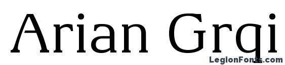 Arian Grqi font, free Arian Grqi font, preview Arian Grqi font