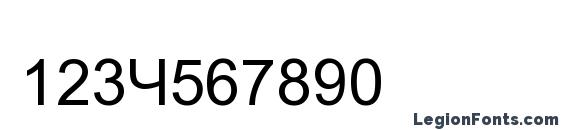 Ariaq Font, Number Fonts