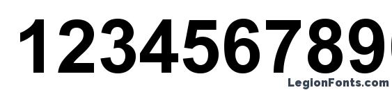 Aricyrb Font, Number Fonts