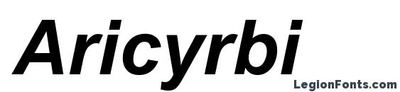 Aricyrbi font, free Aricyrbi font, preview Aricyrbi font