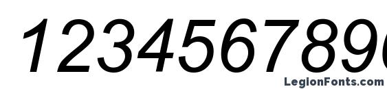 Aricyri Font, Number Fonts