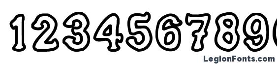 Ariendesse Font, Number Fonts