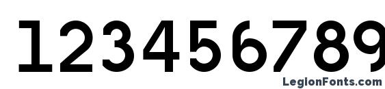 Ariergardmediumc Font, Number Fonts