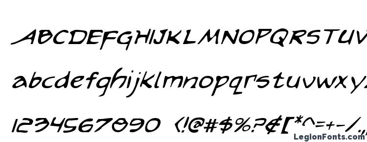 glyphs Arilon Italic font, сharacters Arilon Italic font, symbols Arilon Italic font, character map Arilon Italic font, preview Arilon Italic font, abc Arilon Italic font, Arilon Italic font