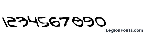 Arilon Leftalic Font, Number Fonts