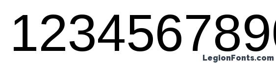 Arimo Font, Number Fonts