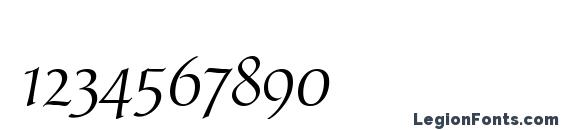 Arioso LT Font, Number Fonts