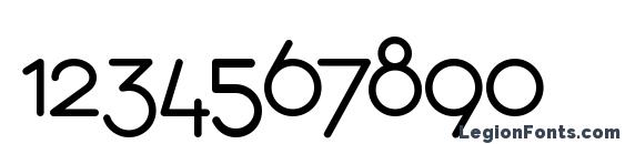 Arista 2.0 Light Font, Number Fonts