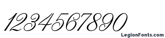 Aristocrat LET Plain.1.0 Font, Number Fonts