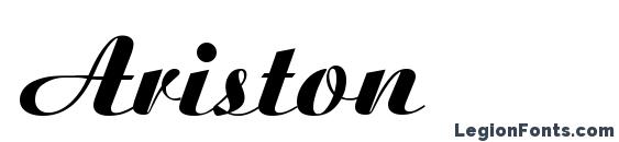 Ariston font, free Ariston font, preview Ariston font