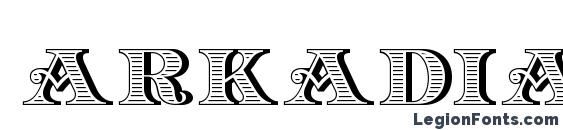Arkadia Font