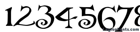 Arlekino Font, Number Fonts