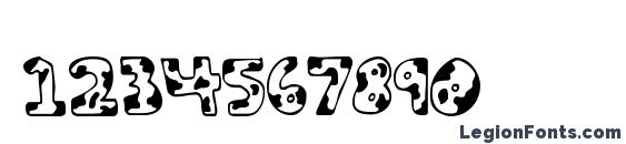 Army beans regular Font, Number Fonts
