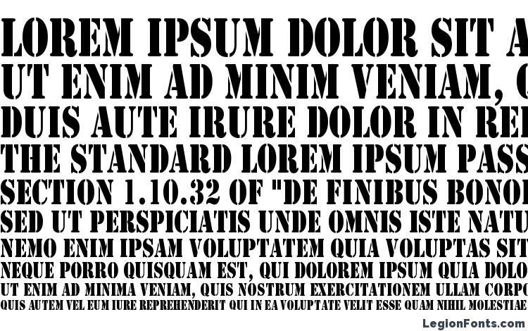 specimens Army Condensed font, sample Army Condensed font, an example of writing Army Condensed font, review Army Condensed font, preview Army Condensed font, Army Condensed font