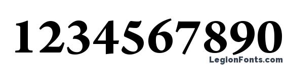 ArnoPro Bold12pt Font, Number Fonts