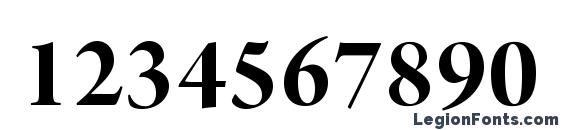 ArnoPro Bold36pt Font, Number Fonts