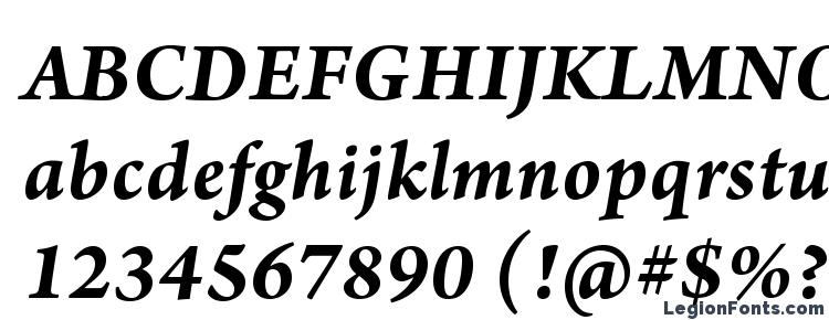 glyphs ArnoPro BoldItalicSmText font, сharacters ArnoPro BoldItalicSmText font, symbols ArnoPro BoldItalicSmText font, character map ArnoPro BoldItalicSmText font, preview ArnoPro BoldItalicSmText font, abc ArnoPro BoldItalicSmText font, ArnoPro BoldItalicSmText font