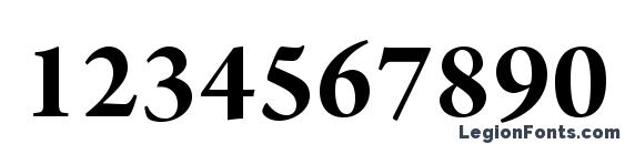 ArnoPro BoldSubhead Font, Number Fonts
