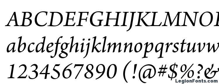 glyphs ArnoPro Italic font, сharacters ArnoPro Italic font, symbols ArnoPro Italic font, character map ArnoPro Italic font, preview ArnoPro Italic font, abc ArnoPro Italic font, ArnoPro Italic font