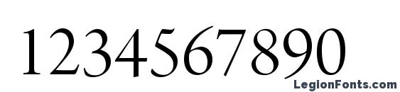 Шрифт ArnoPro Light36pt, Шрифты для цифр и чисел