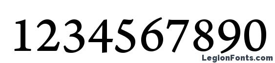 ArnoPro Regular08pt Font, Number Fonts