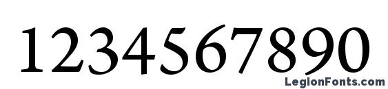 ArnoPro SmText Font, Number Fonts